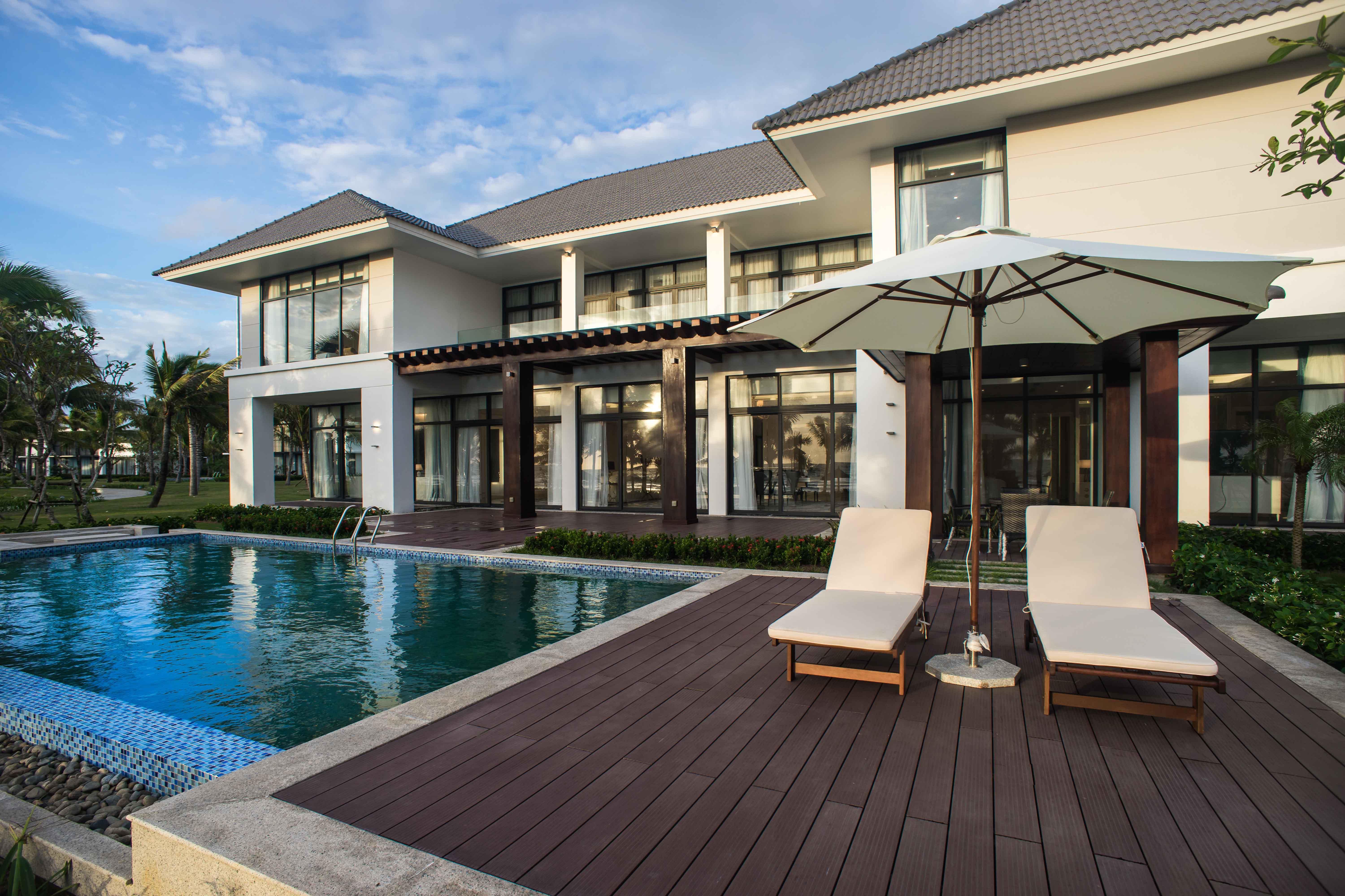 Radisson Blu Resort Duong Dong Exterior foto Composite wood